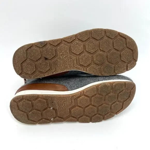 B.O.C. Born Womens Gray Wool Flat Slip On Booties Size 7.5 **READ** - Picture 6 of 8